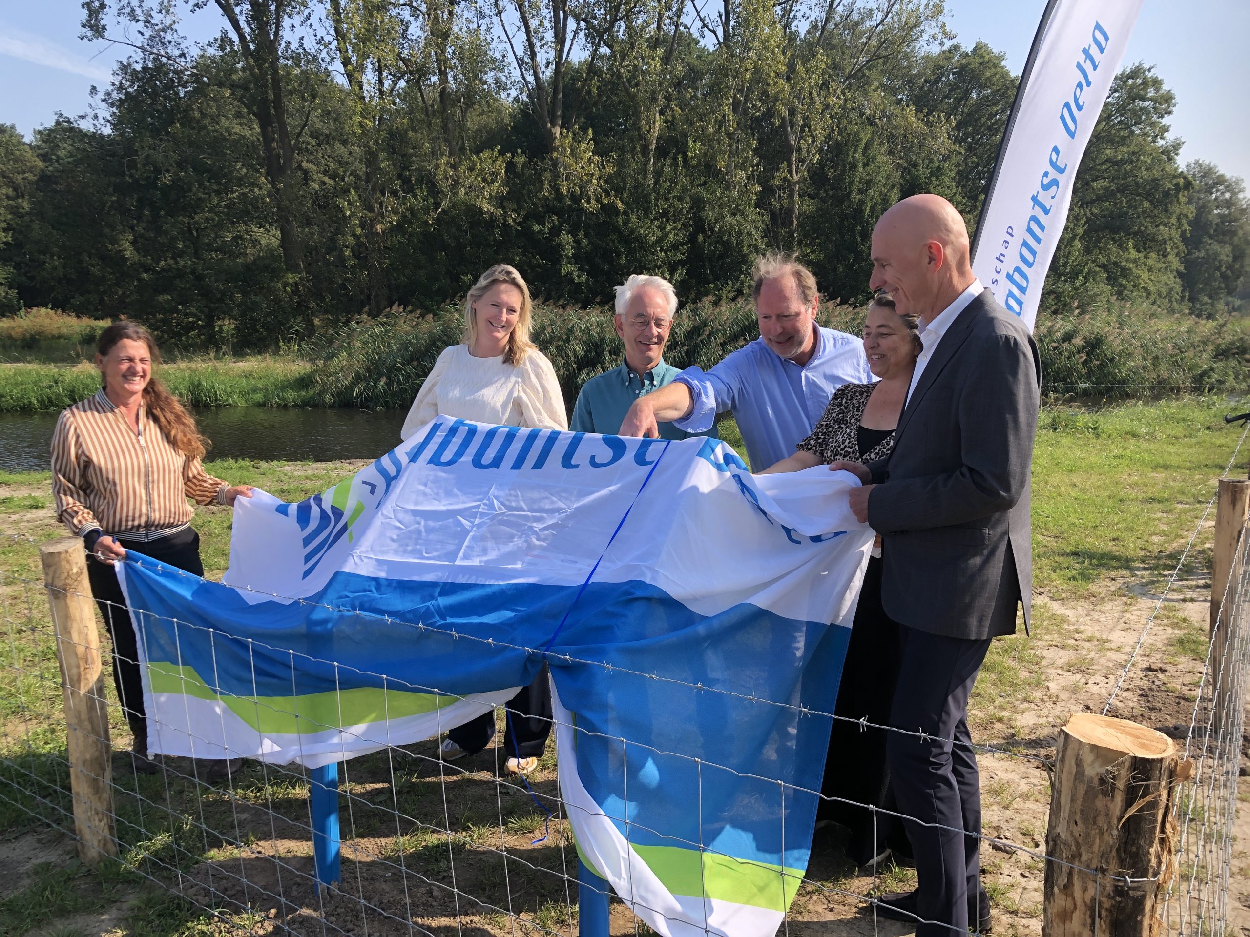 Onthulling van het bord